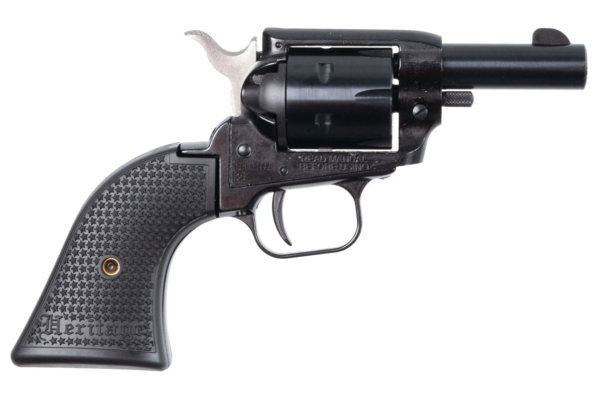 Heritage Rough Rider Barkeep 2" .22 LR Revolver, Black - BK22B2 - Heritage