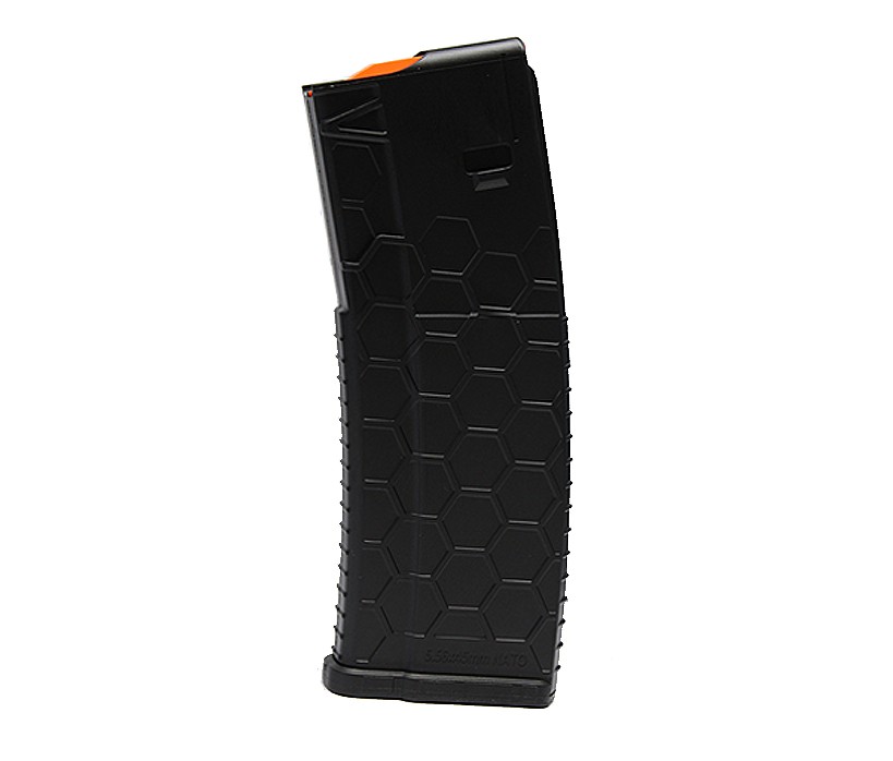 Hexmag HX30 Series 2 AR-15 30rd Magazine, Black Ploymer - HX30-ARSS2-BLK - Hexmag
