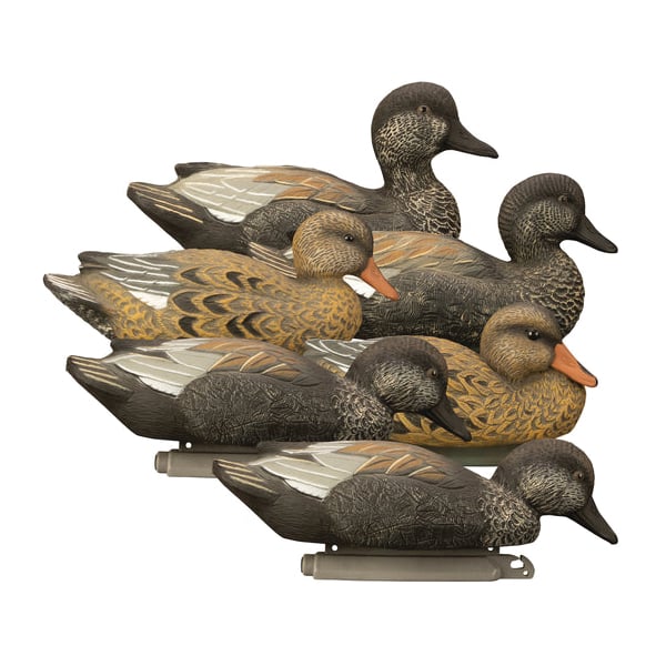 Higdon Outdoors Standard Gadwall 6-Pack Duck Decoy - Higdon Outdoors