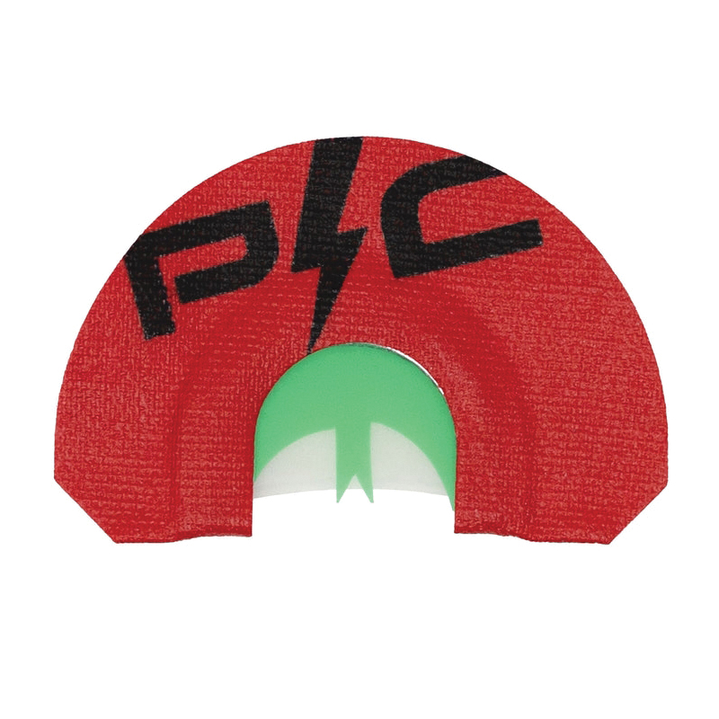 Power Calls Kickin Chicken Turkey Diaphragm Call, Red/Green - Power Calls