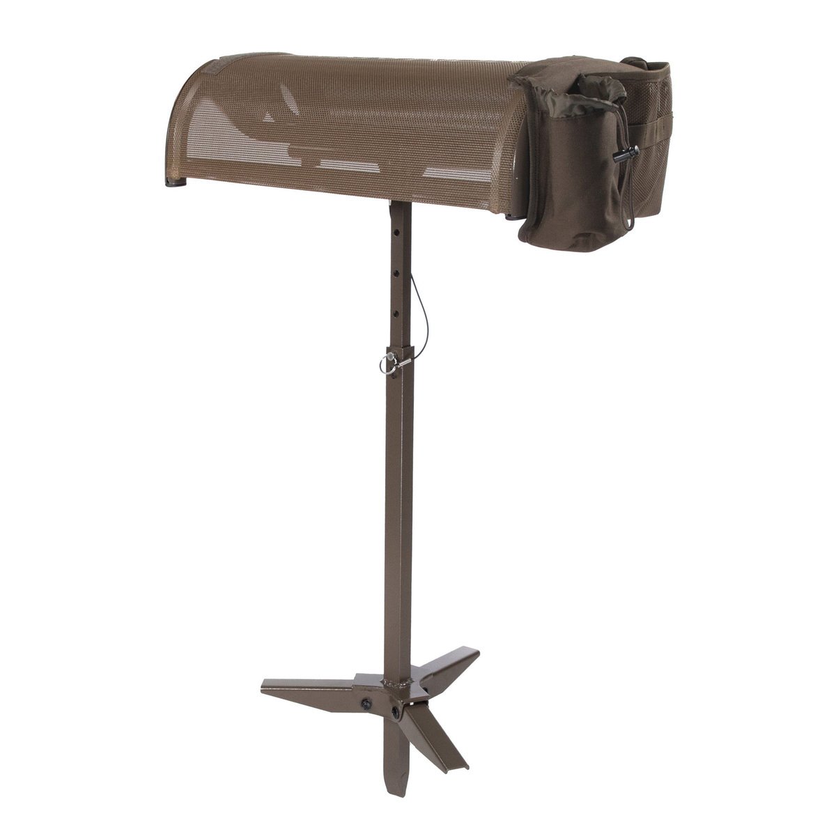 Momarsh 20" x 22" - 38" Mobile Marsh Saddle Seat, Tan - Momarsh