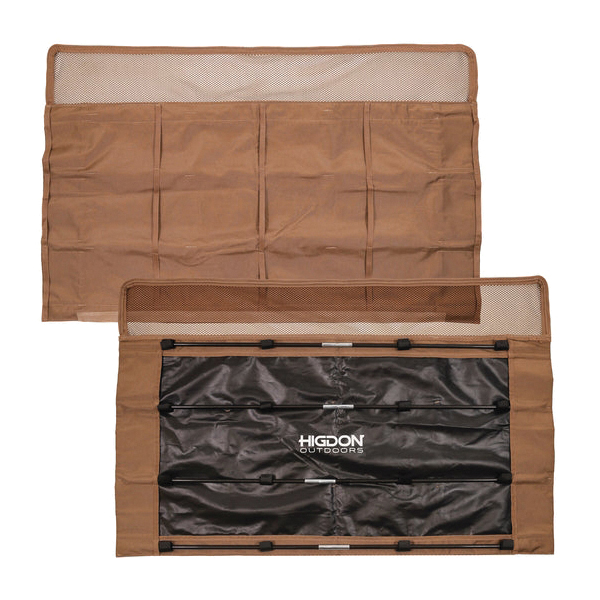 Higdon Outdoors RagTop 40" x 25" 2-Piece Blind Lid, Tan - Higdon Outdoors