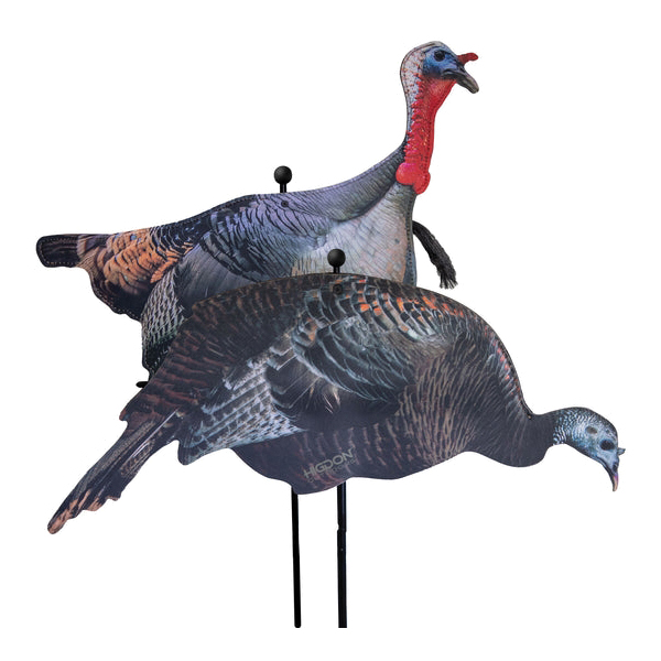 Higdon Outdoors Flex Turkey Tom and Hen Silhouette Decoy Combo - Higdon Outdoors