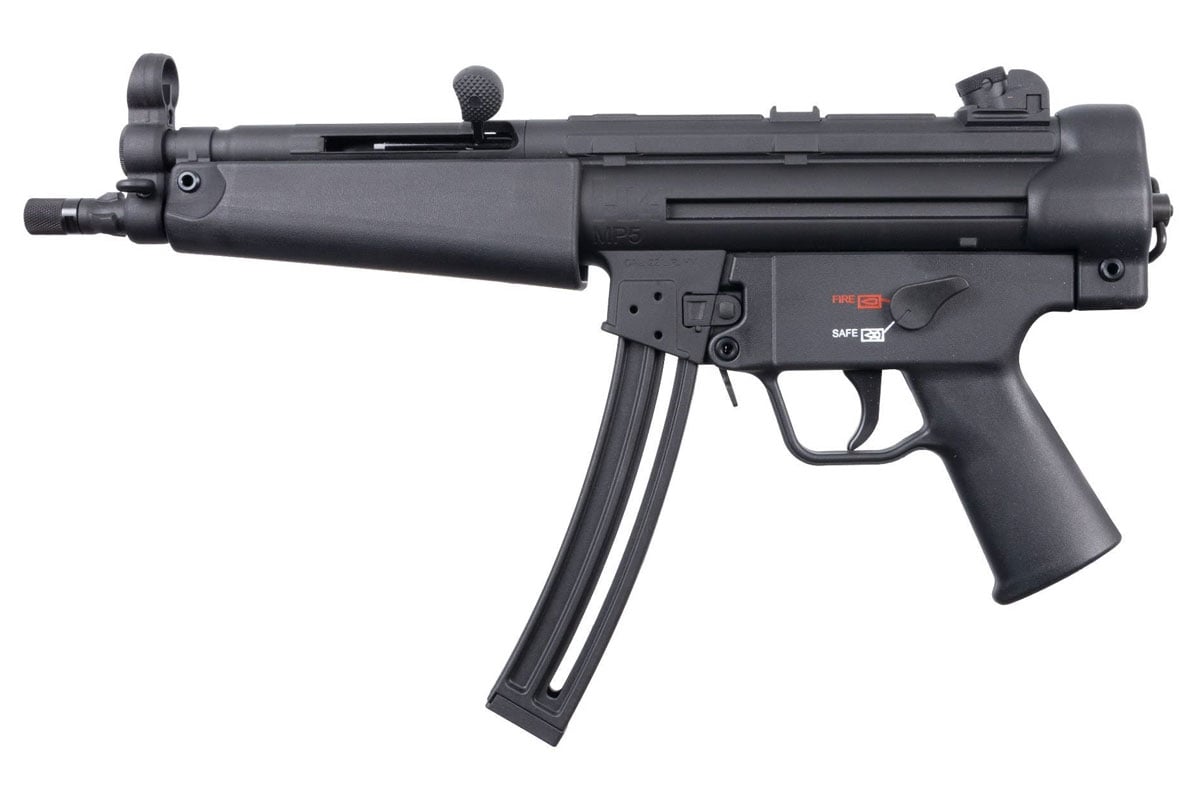 HK MP5 8.5" 10 Round .22 LR Pistol, Black - 81000471 - H&K