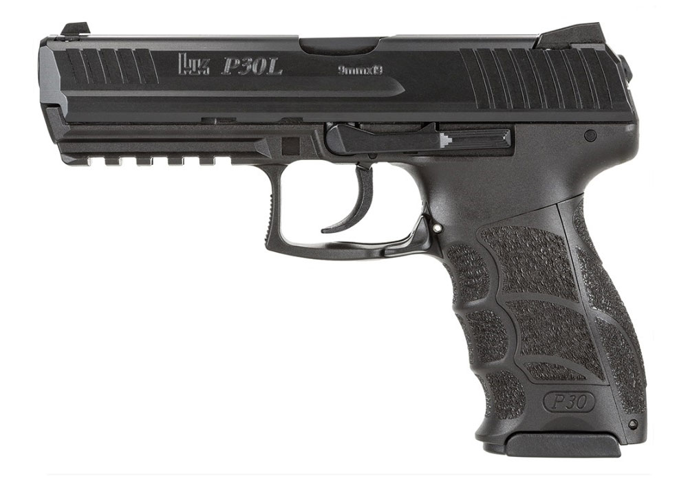 HK P30L LEM V1 DAO 9mm Pistol, Black - 81000115 - H&K