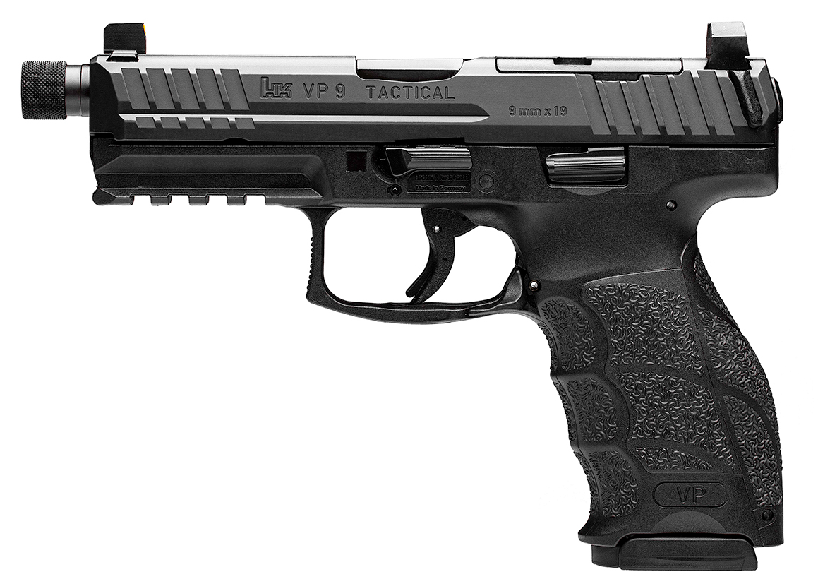 HK Pistol VP9 Tactical OR 9mm Pistol 4.7" 17rd - 81000625 - H&K