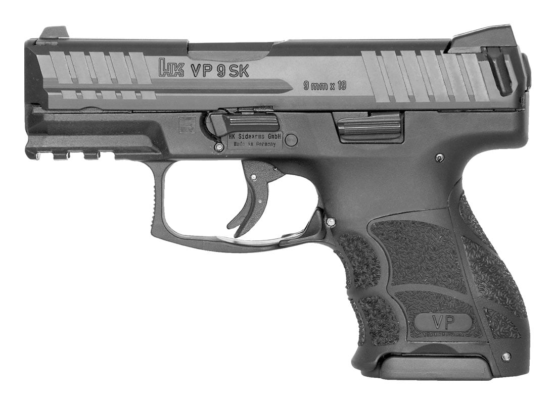 HK VP9SK Subcompact 9mm Pistol, Black - 81000093 - H&K