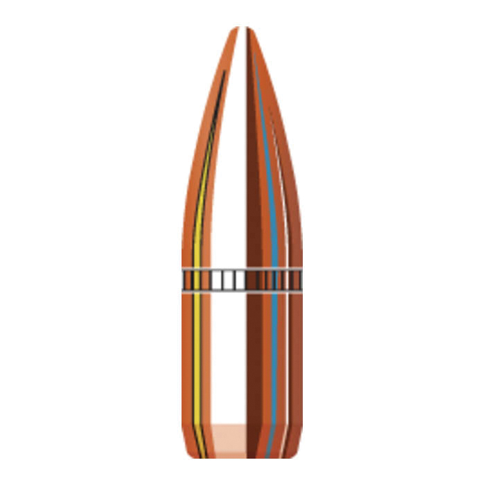 Hornady Traditional .22 Cal FMJ Rifle Bullet, 62 gr 0.224" 5500rds - Hornady