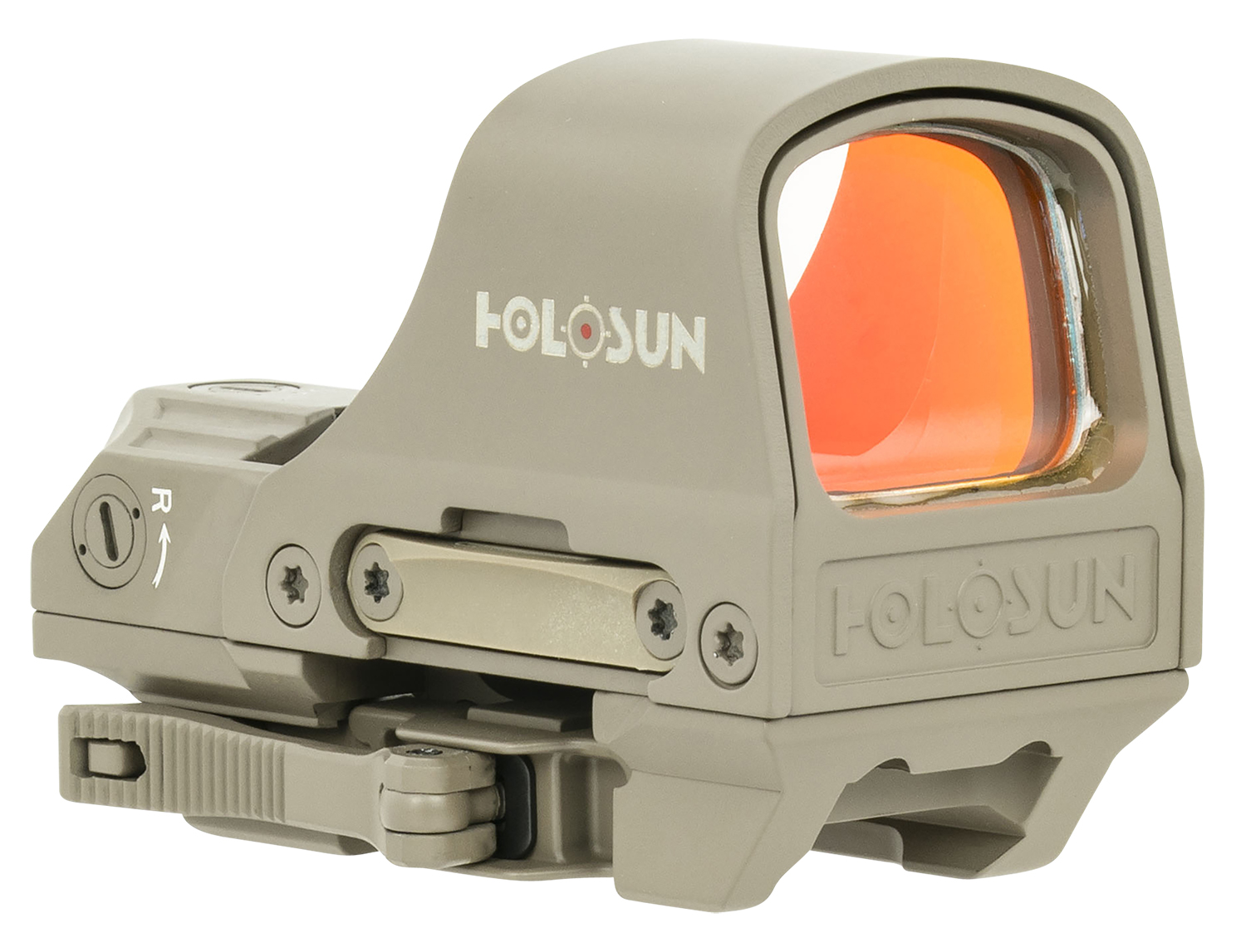 Holosun Open Reflex Sight 2 MOA, FDE - HS510C-FDE - Holosun