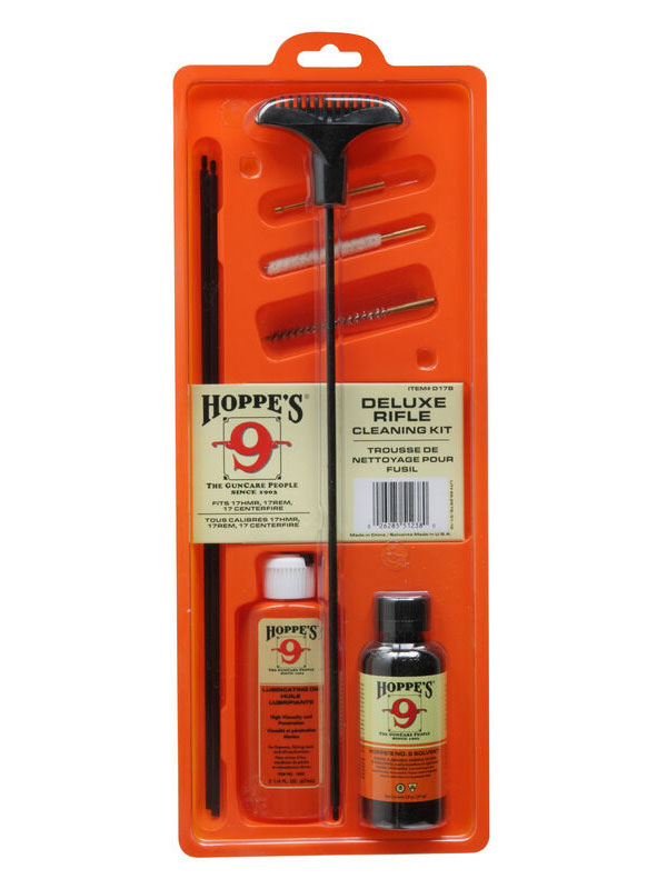 Hoppe's 17 HMR Rifle Cleaning Kit - D17B