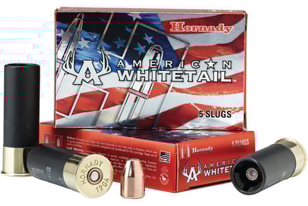 Hornady 12ga 325gr Slug Interlock American Whitetail Ammunition 5rds - 86271 - Hornady