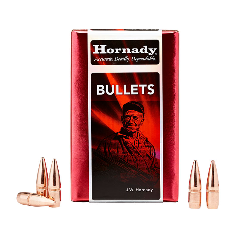 Hornady Traditional Rifle 55 gr FMJBT 22 Cal .224 500 Bullets - 22671 - Hornady
