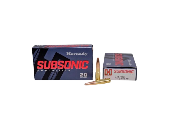 Hornady Subsonic .338 ARC 307 gr FTHP 20rds - Hornady