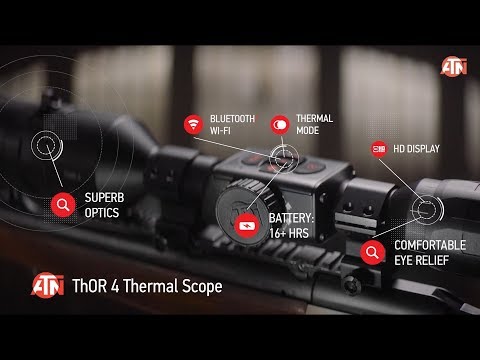 ATN Thor 4 Gen 4 384 2-8x Thermal Scope w/ Video Record & Stream - TIWST4382A