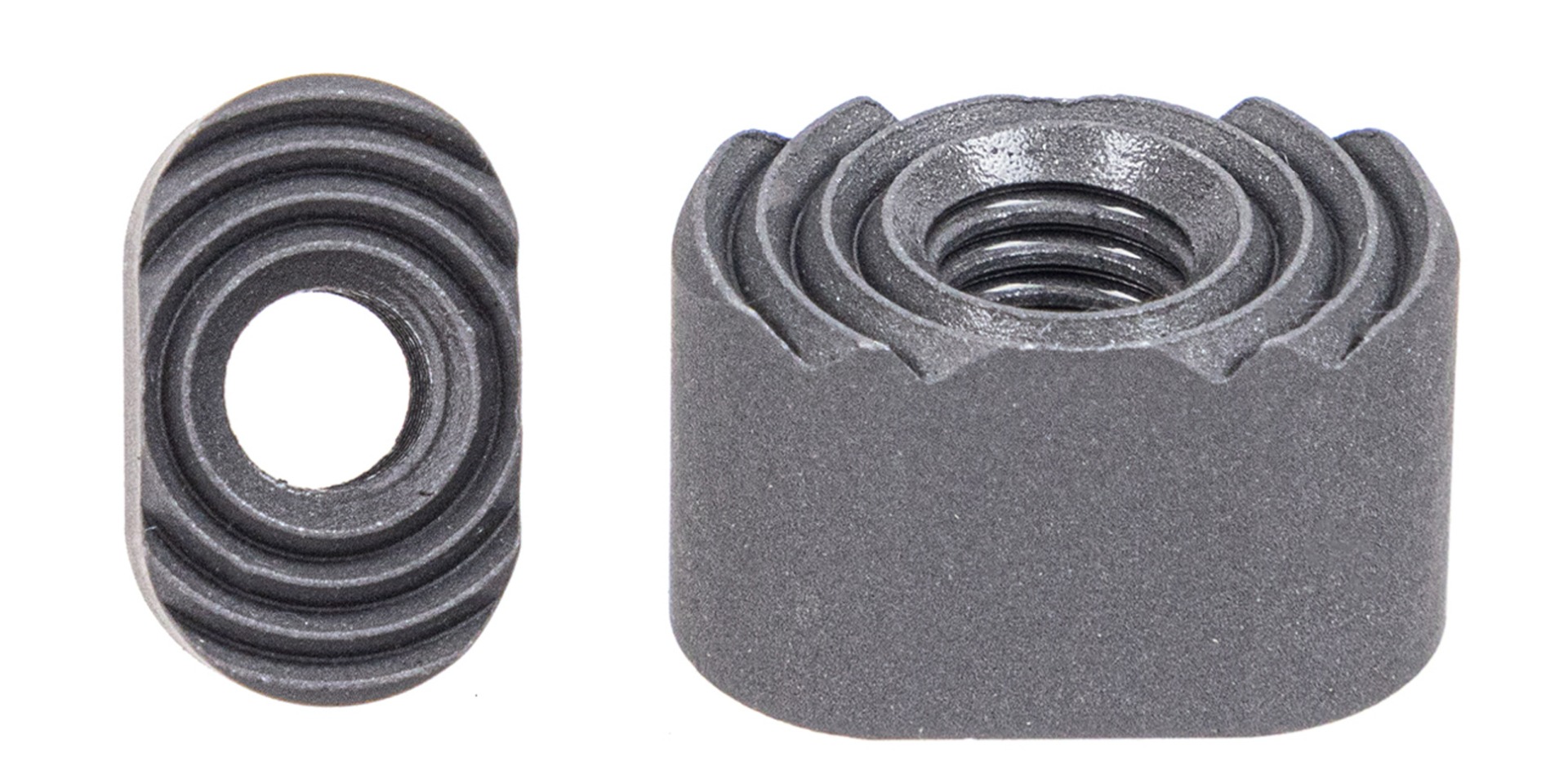 Harrington & Richardson Retro Magazine Catch Button, Gray Anodized - Harrington & Richardson