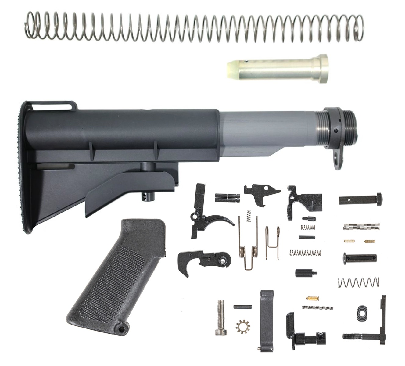 Harrington & Richardson M16A1 Lower Build Kit, Gray - Harrington & Richardson