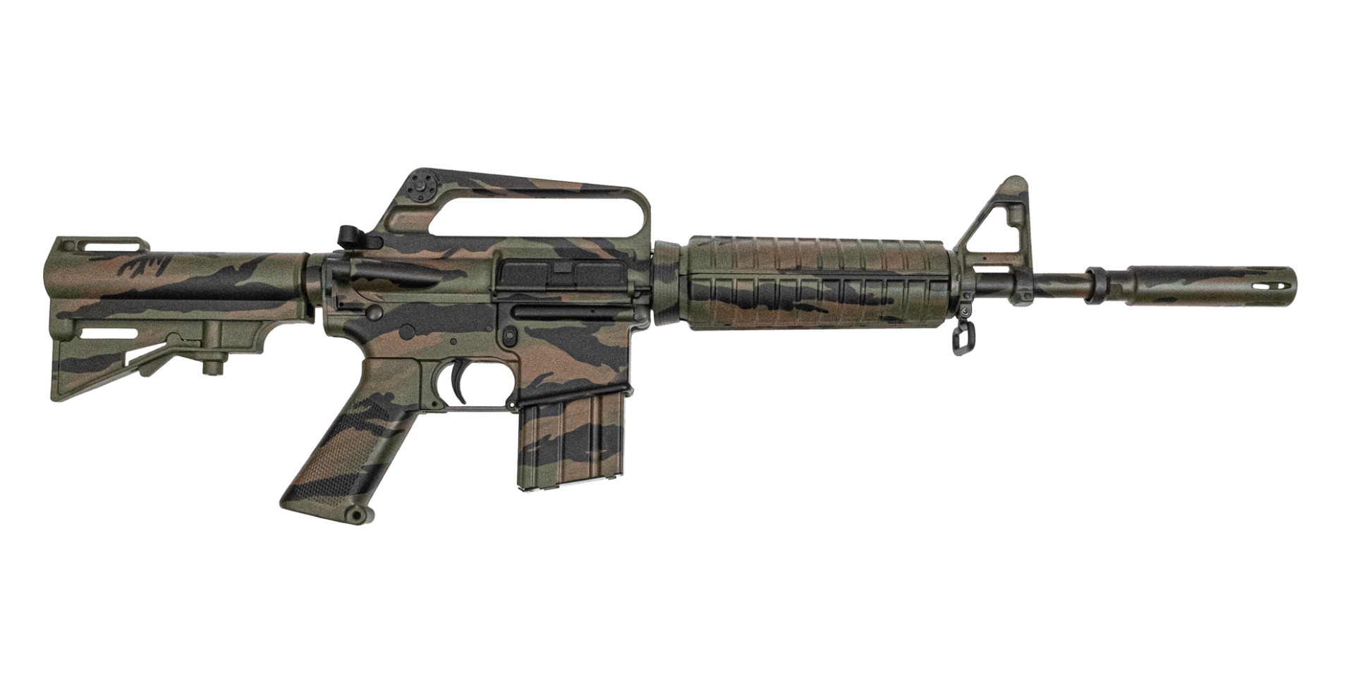 Harrington & Richardson Complete XM177E2 11.5" Pistol, Tiger Stripe - Harrington & Richardson