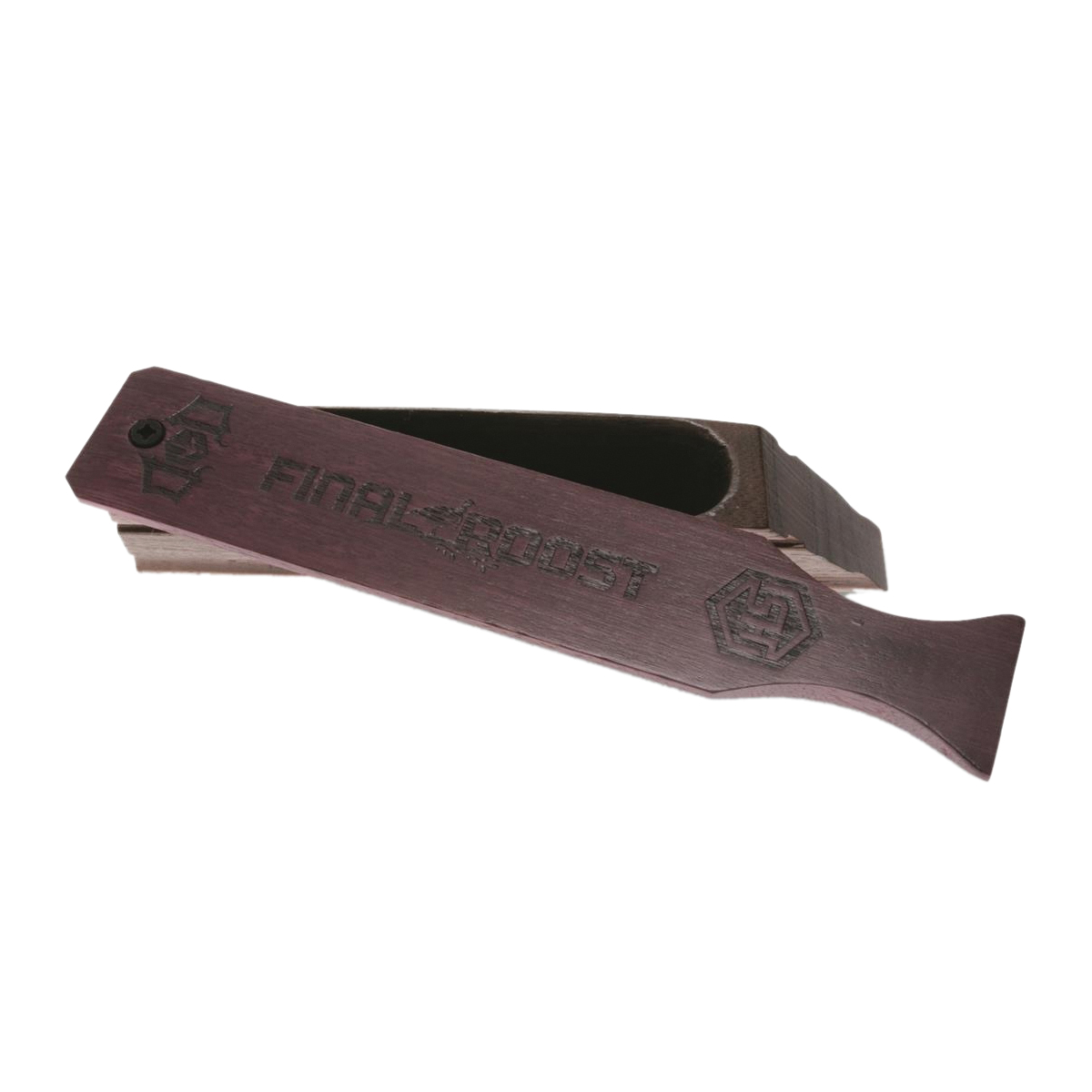 HS Strut Drury Outdoors Signature Turkey Box Call, American Walnut - Hs Strut
