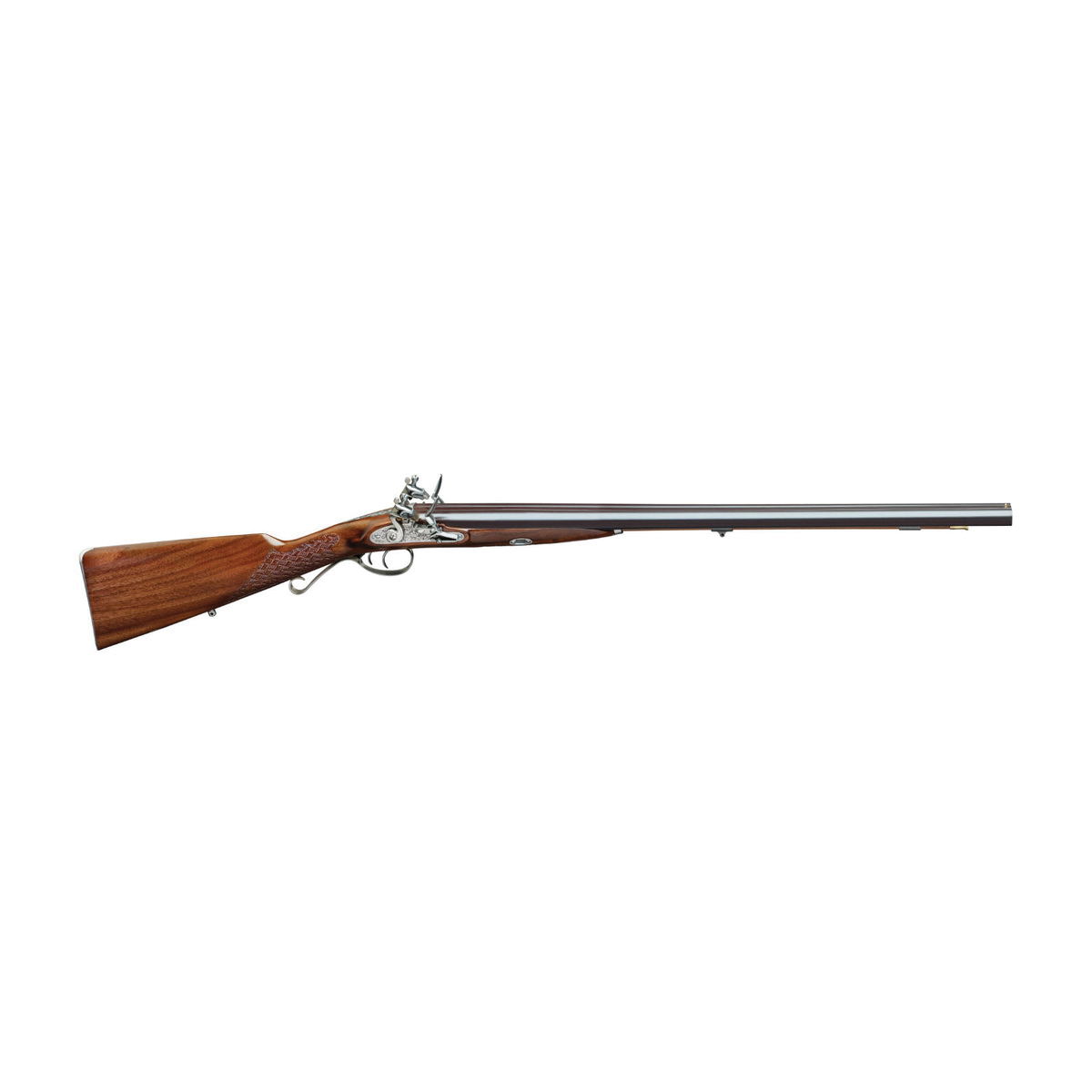 Davide Pedersoli Classic Deluxe Side-by-Side 20 Gauge 27.56" Flintlock, Walnut - Davide Pedersoli