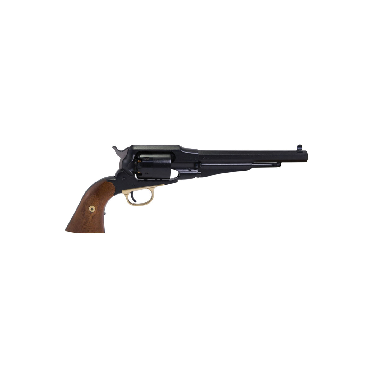 Davide Pedersoli Remington Pattern Target .44 Cal Revolver 7.50" 6rds, Walnut - Davide Pedersoli