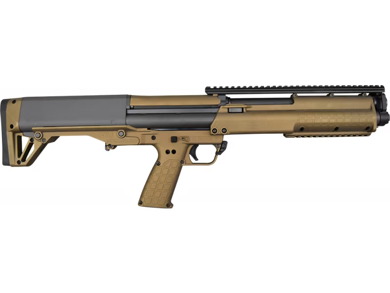 Kel-Tec KSG 12 Gauge 18.5" 14rd Pump Shotgun, Burnt Bronze - KSGBRZ - Kel-Tec