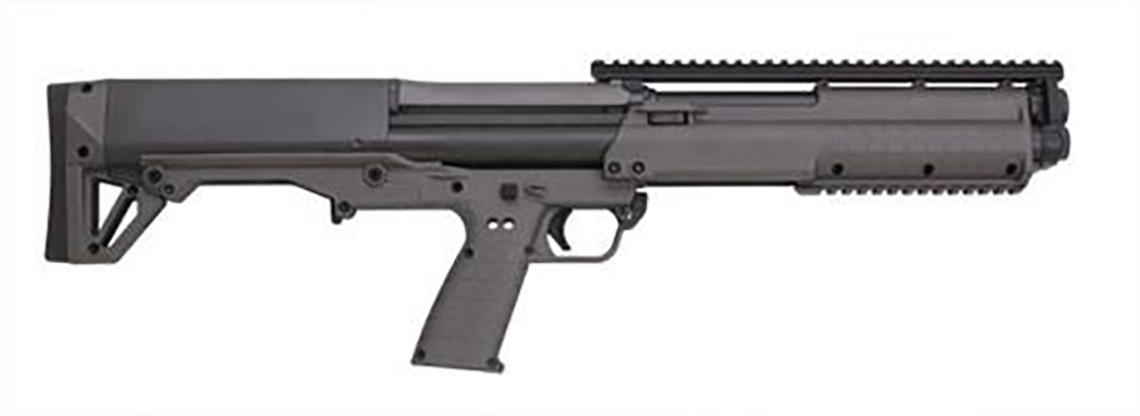 Kel-Tec KSG 12 Gauge 18.5" 14rd Pump Shotgun, Tungsten - KSGTNG - Kel-Tec
