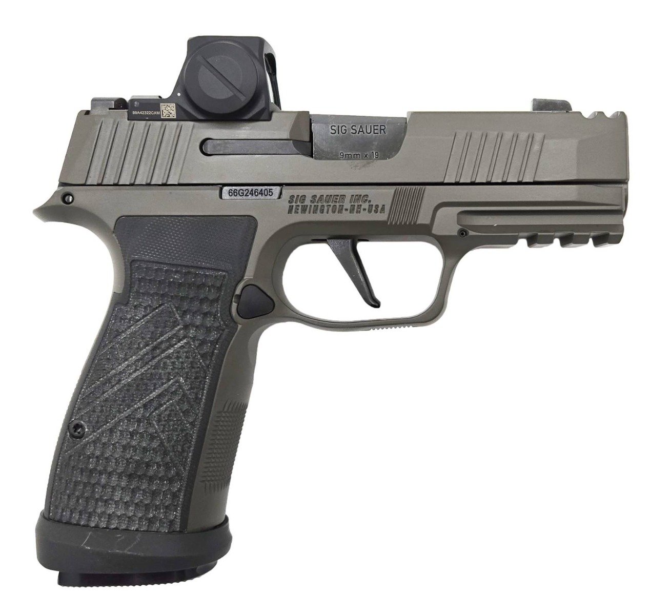 Sig P365 AXG Legion w/Romeo-X - 9mm - 17rd - 3.1" - 365AXGCA-9-LEGION-RXX - Sig Sauer