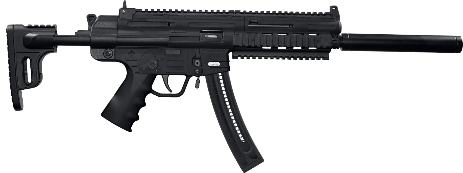 ATI GSG-1622 Carbine 16" .22LR 22rd Rifle, Black - American Tactical