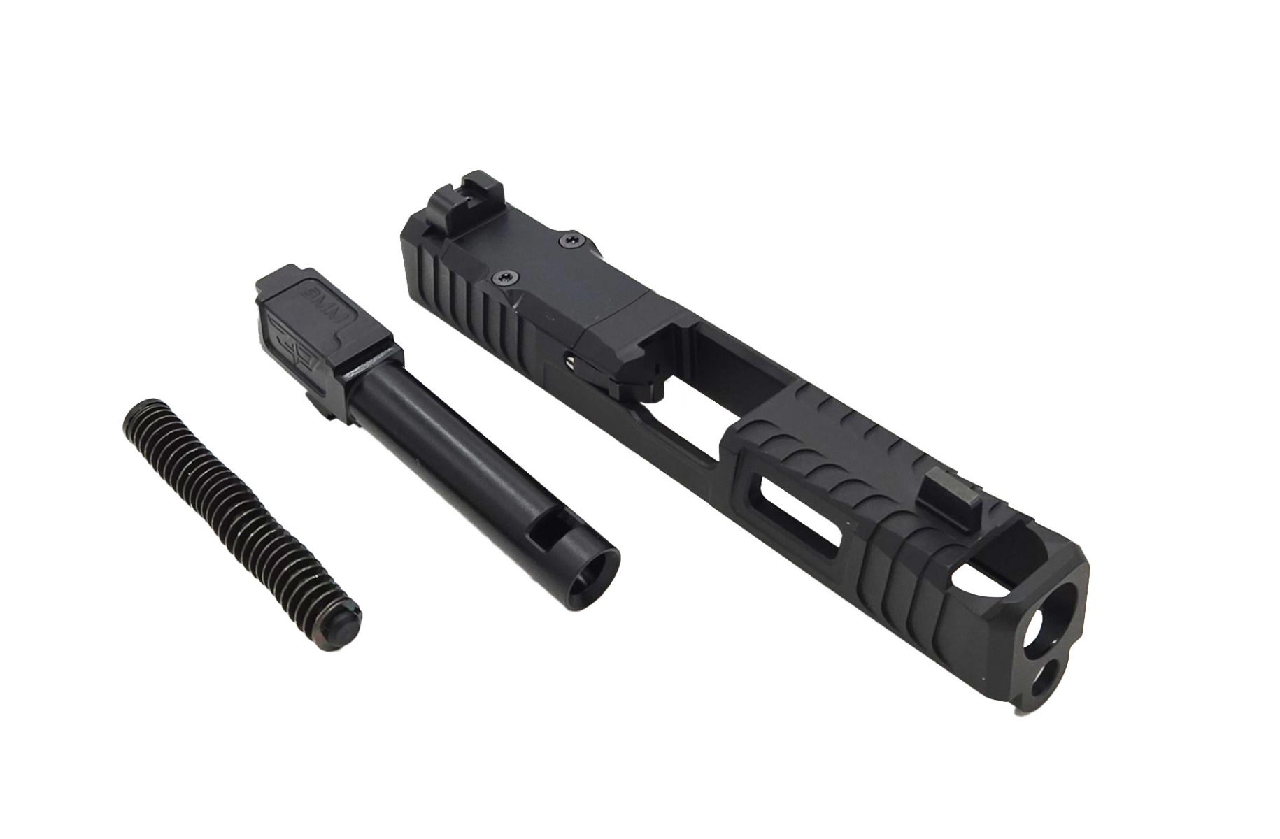 Zaffiri Precision ZPS.B G19 Gen 3 Complete Slide, Black - ZPS.B.19.BLK.CU - Zaffiri Precision