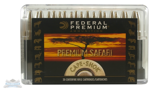 Federal 416 Rigby 400gr Trophy Bonded Bear Claw Ammunition 20rds - P416T1