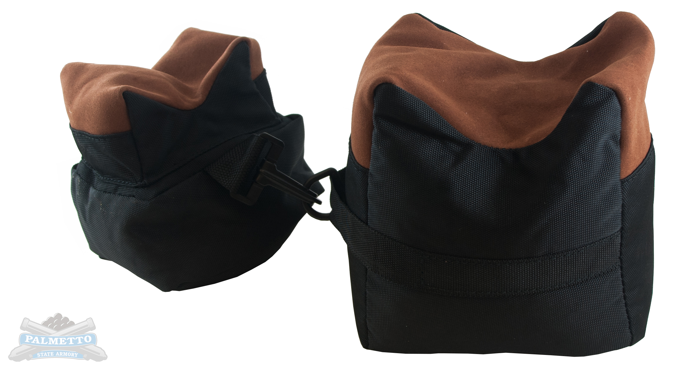 The Outdoor Connection Bench Bag 2 piece set Black/Leather 28213 - The Outdoor Connection