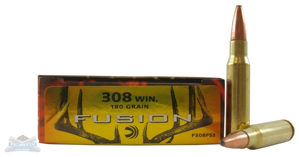Federal 308 180gr Fusion Ammunition 20rds - F308FS3 - Federal