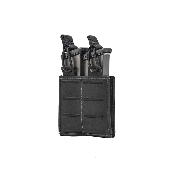TAC Shield RZR Molle Double Pistol Pouch, Black
