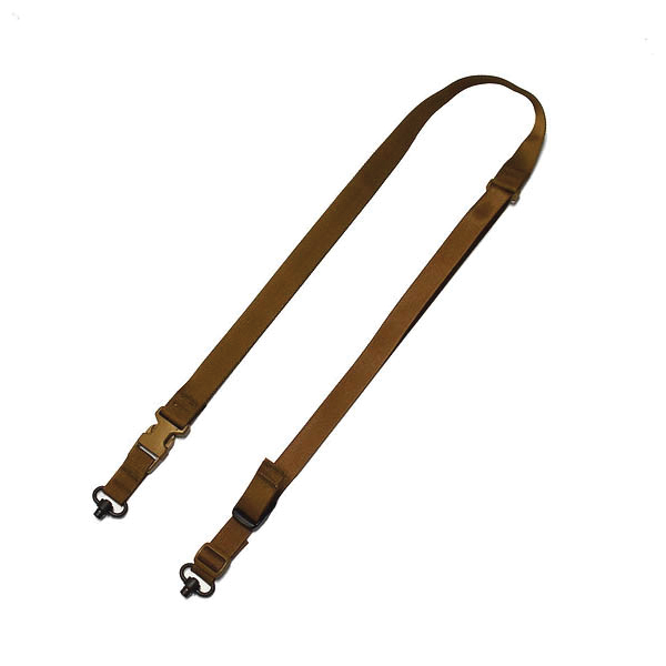 TAC Shield Tactical Padded 2-Point Sling, Coyote - Tac Shield