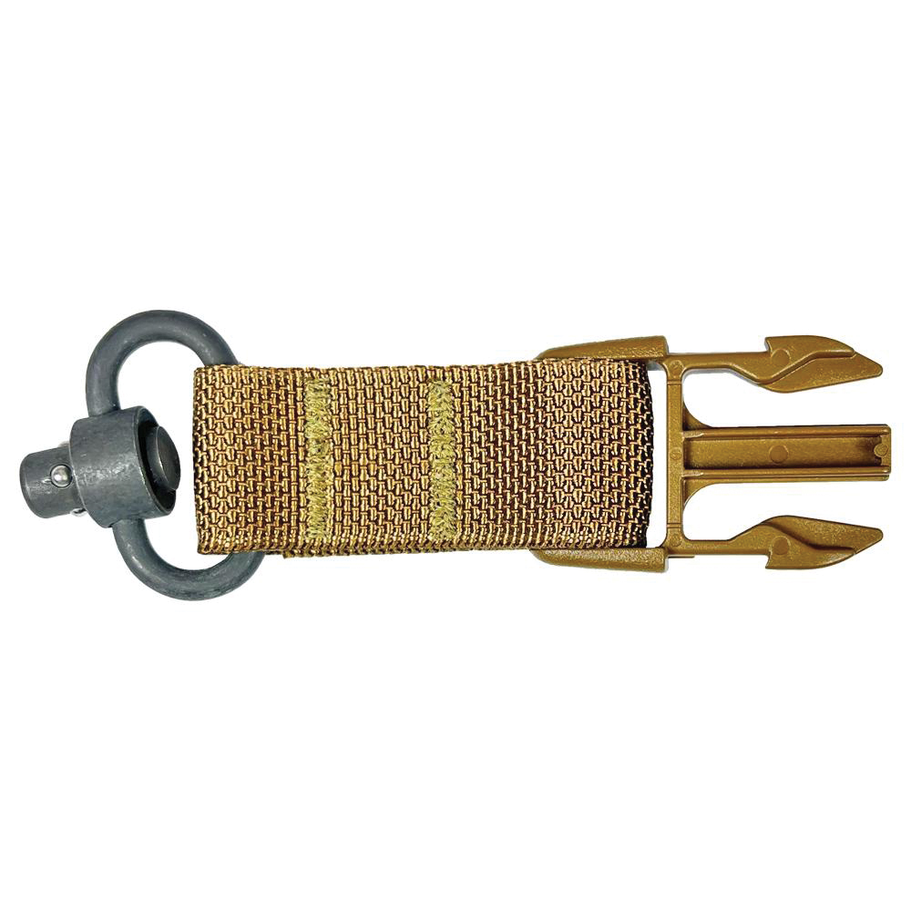 TAC Shield Side Release Buckle Attachment, Coyote