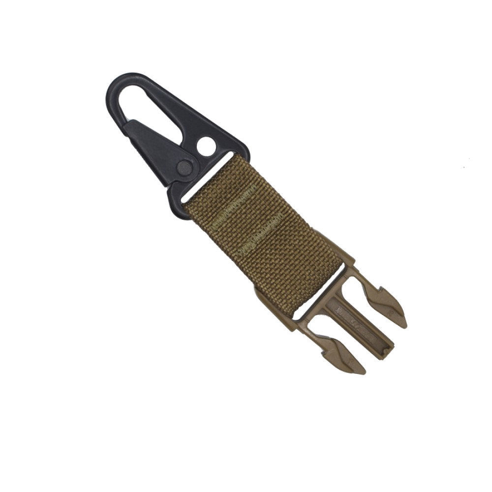 TAC Shield Side Release Buckle Attachment, Coyote