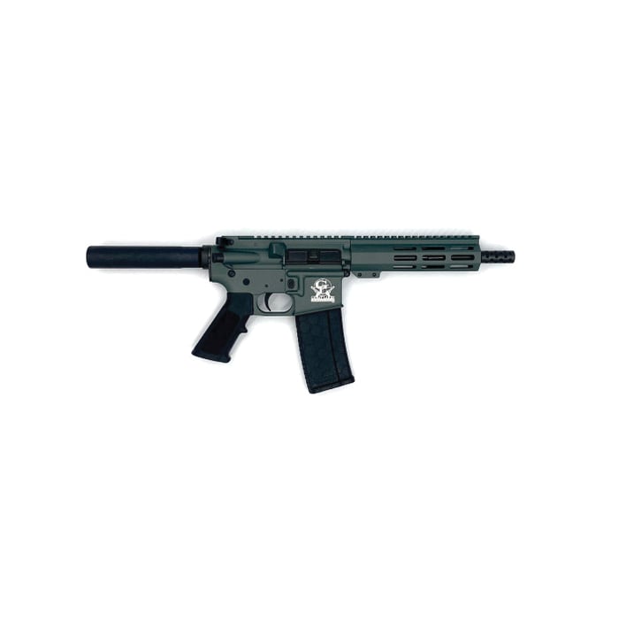 Great Lakes .223 Wylde 7.50", Charcoal Green