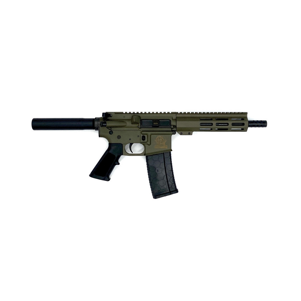 Great Lakes .223 Wylde 7.50", OD Green - Great Lakes