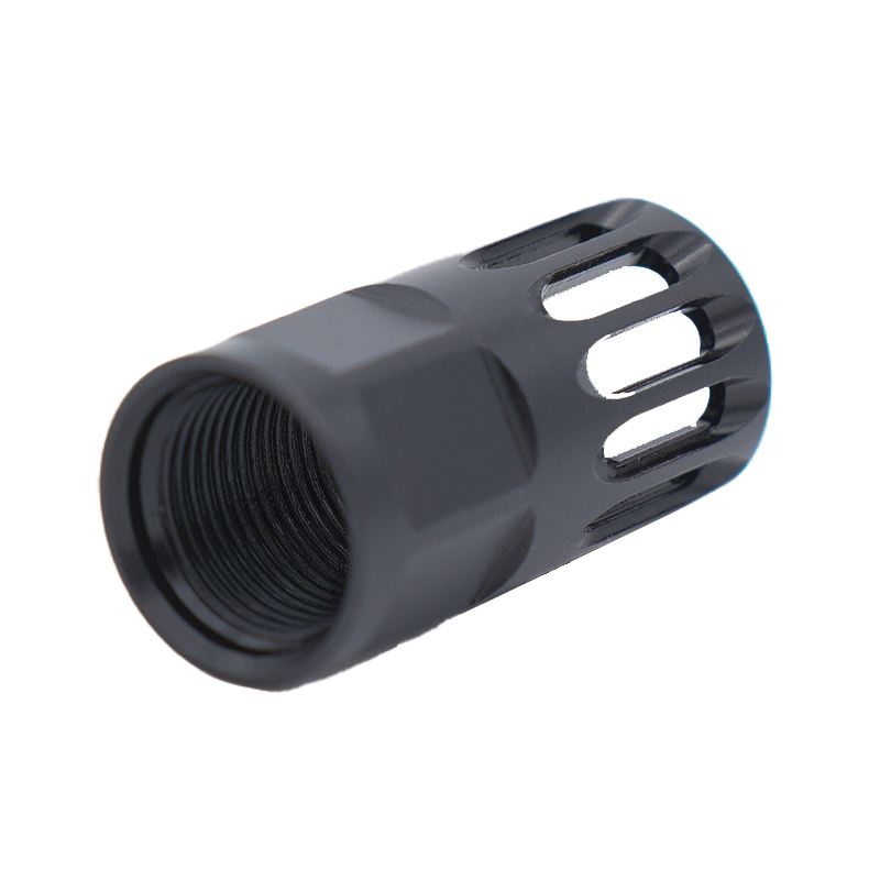 Black Rain Ordnance Bro-22 A2 Thread Protector 1/2-28, Black - Black Rain Ordnance