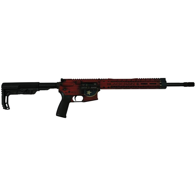 Black Rain Ordnance Spec15 Custom 5.56x45mm 16", Red/Blue Tennessee - Black Rain Ordnance