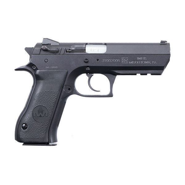 IWI Jericho 941 R9 Steel Frame Full Size 9mm Pistol, Black - J941R9 - Iwi