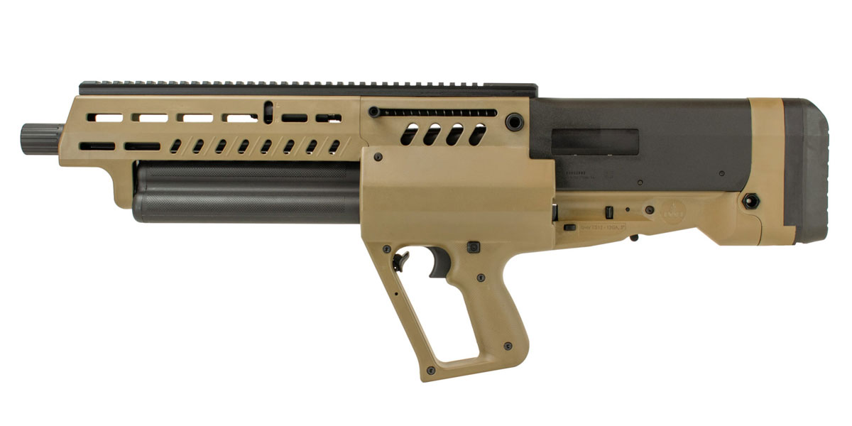 IWI Tavor TS12 Semi Automatic Bullpup 12 Gauge Shotgun, Flat Dark Earth - TS12F - Iwi