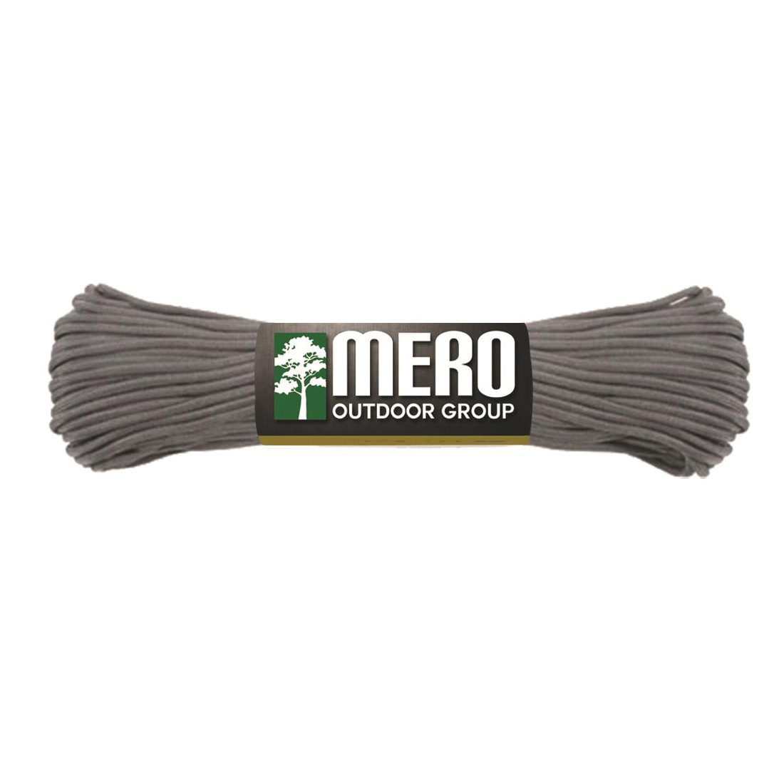 Mero 550 Paracord, 100' Gray Charcoal - Mero