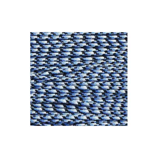 Mero 550 Paracord, 100' Blue Snake Camouflage - Mero