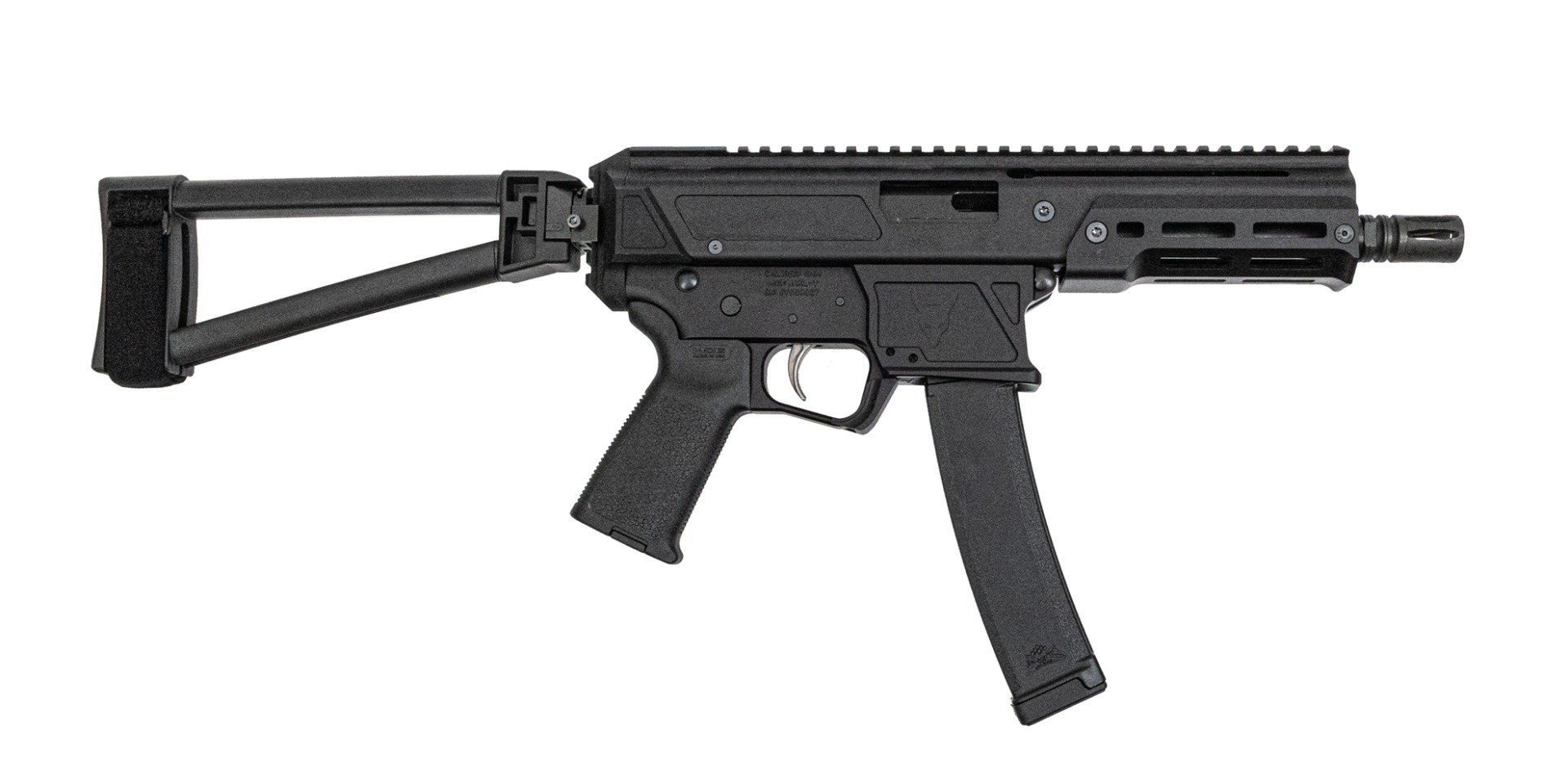 PSA JAKL 6.5" 9mm Pistol, Black
