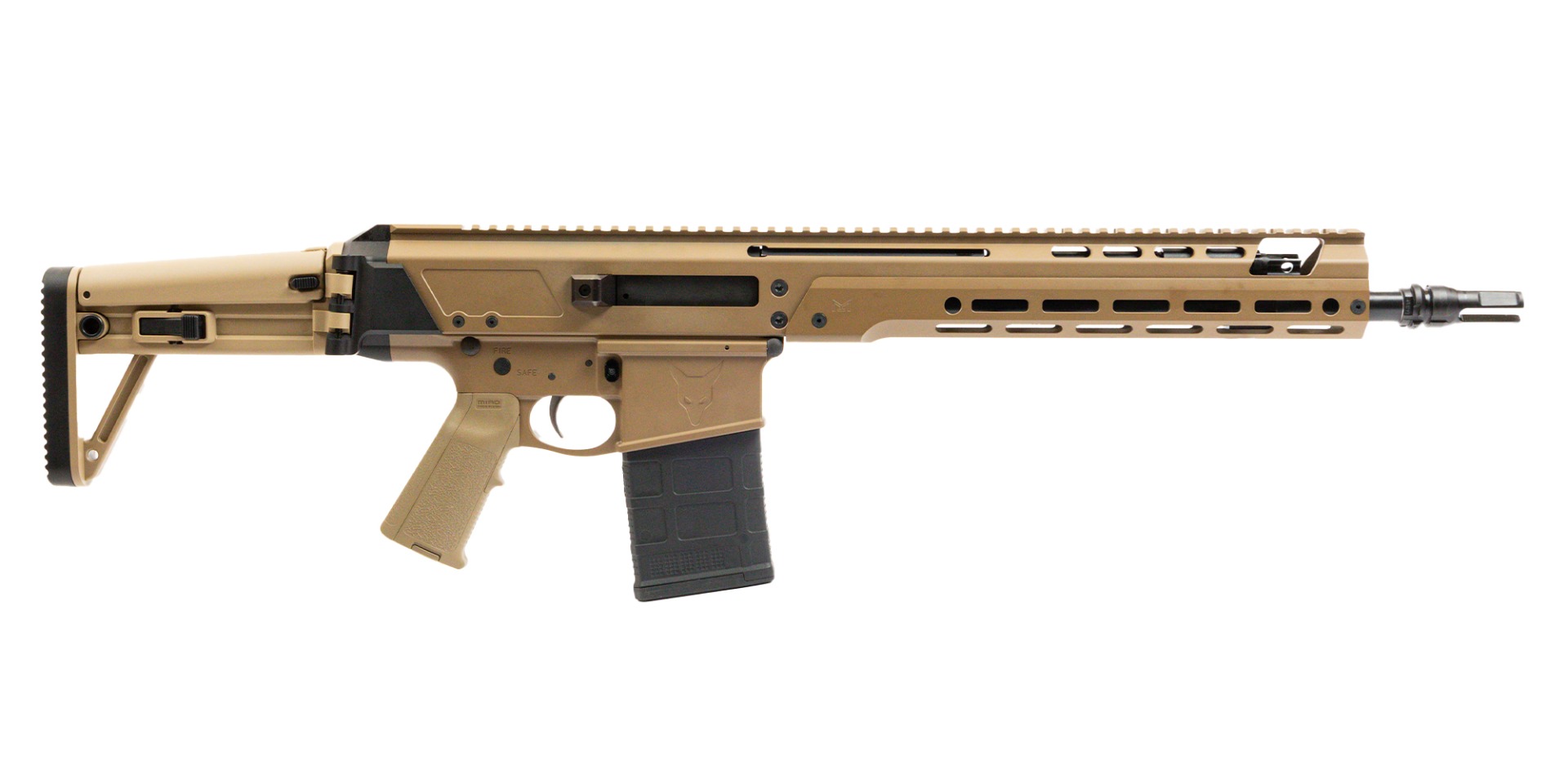 PSA JAKL 14.5" Rifle Length .308 1:10 Nitride KeyMo MOE EPT B&T Stock Rifle, FDE