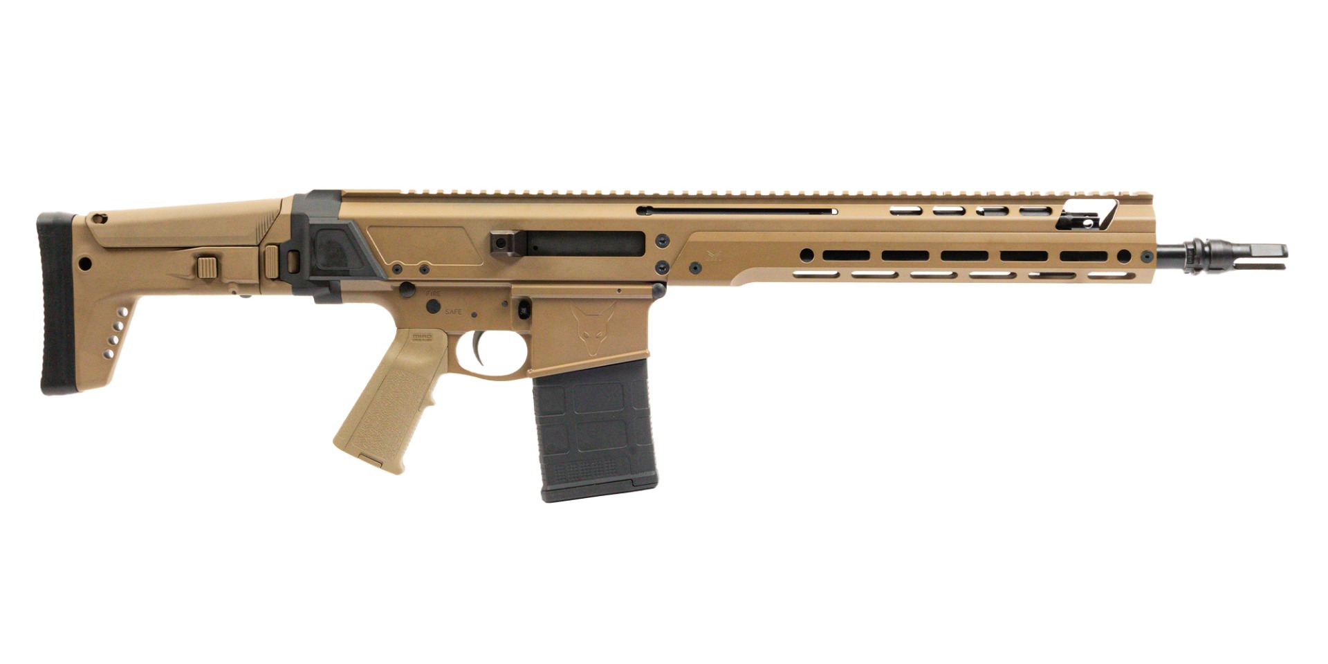 PSA JAKL 14.5" Rifle Length .308 1:10 Nitride KeyMo MOE EPT F5 Stock Rifle, FDE