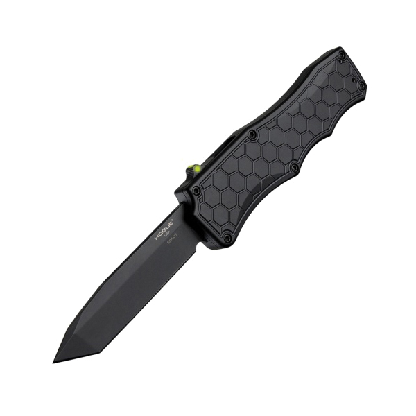 Hogue Exploit Auto/OTF Knife Tanto, Black - Hogue