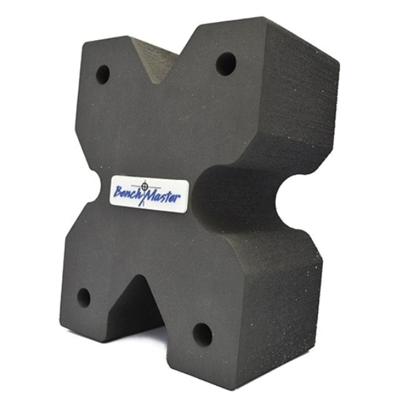 BenchMaster X-Block 6" x 4" x 8" X-Large Shooting Rest, Black - Benchmaster