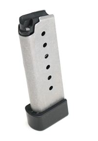 Kahr Magazine: 380 Auto/ACP: P380/CW380 SS 7rd Capacity w/Grip Extension - K387G